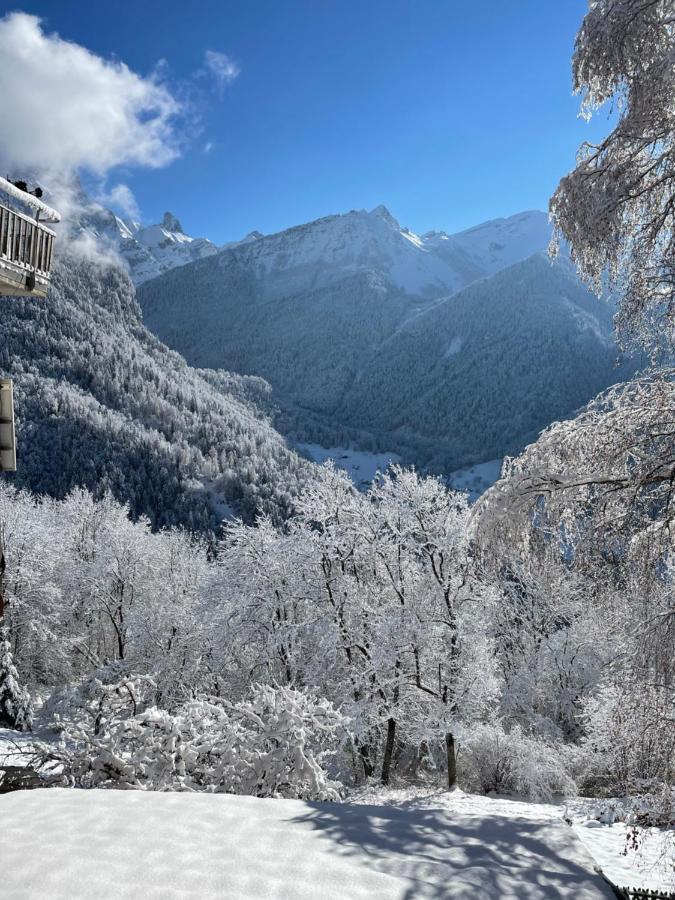 Ferienwohnung Chalet Rayon de Soleil Gryon Exterior foto