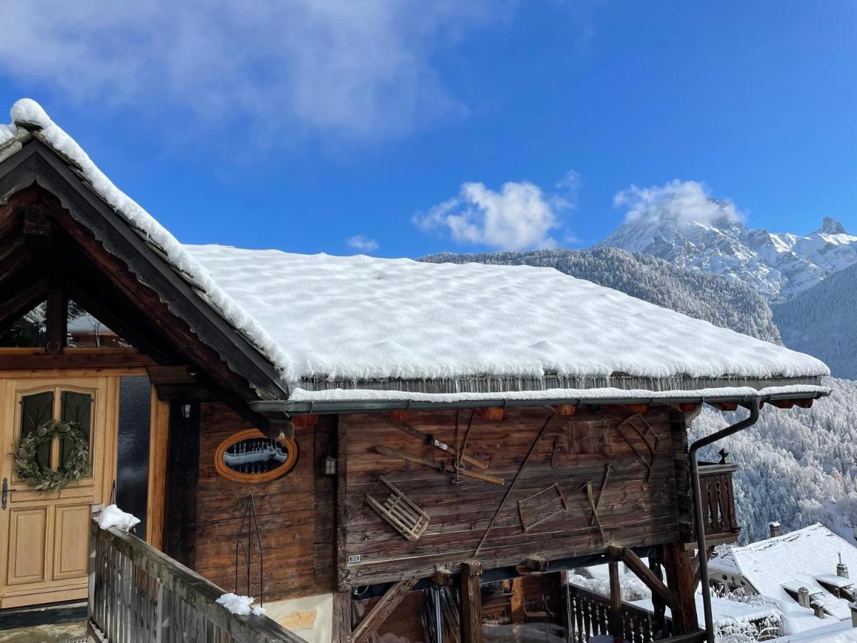 Ferienwohnung Chalet Rayon de Soleil Gryon Exterior foto